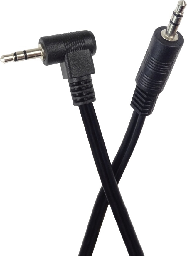 PREMIUMCORD Kabel Jack 3,5mm - 3,5mm 90° M/M 1,5m