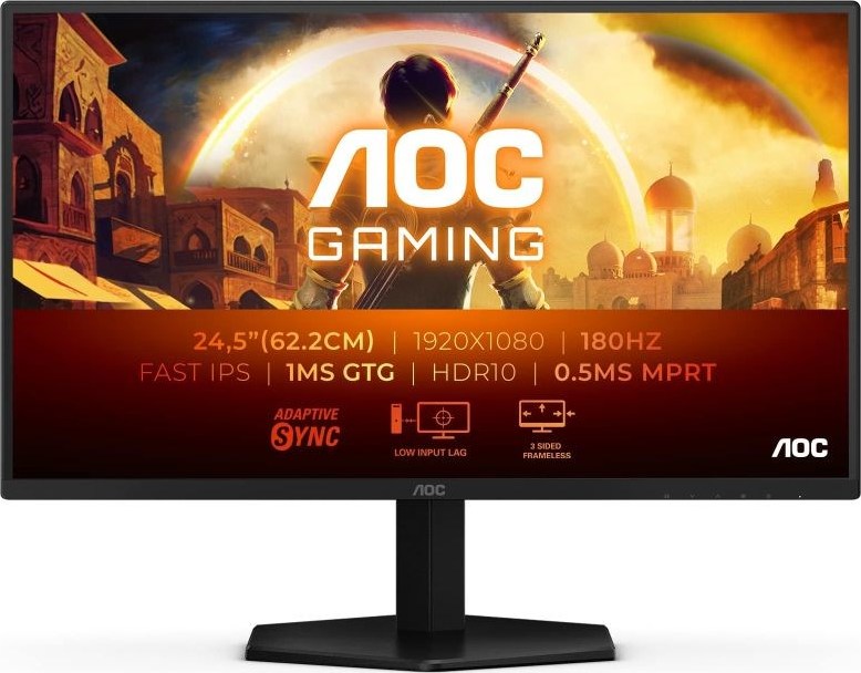 AOC MT VA LCD WLED 24,5" 25G42E - 1920x1080,IPS,180Hz,HDMI,DP
