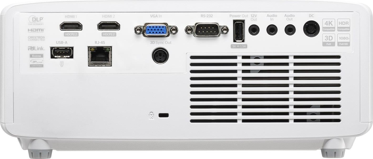 Optoma projektor ZH551 (DLP, Laser, 3D, Full HD, 5600 ANSI, 3M:1, 2xHDMI, VGA, USB-A power, RS232, RJ45, repro 15W)