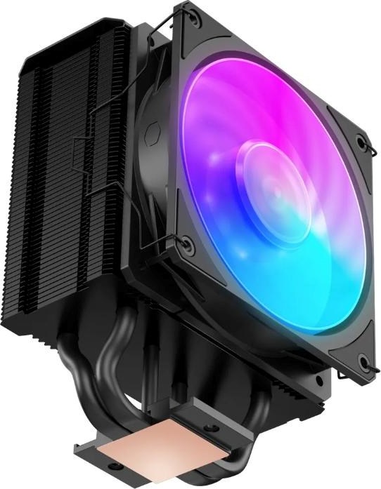 CoolerMaster Cooler Master CPU Chladič Hyper 212 3DHP BLACK ARGB, 1x120mm, ARGB, LGA1851, AM5, černá
