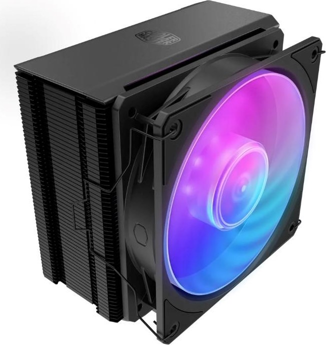 CoolerMaster Cooler Master CPU Chladič Hyper 212 3DHP BLACK ARGB, 1x120mm, ARGB, LGA1851, AM5, černá