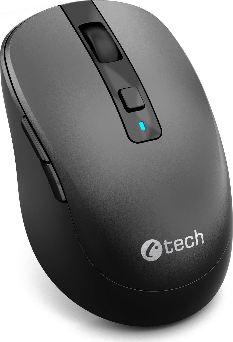 C-TECH Myš WLM-19, Bezdrátová, černá