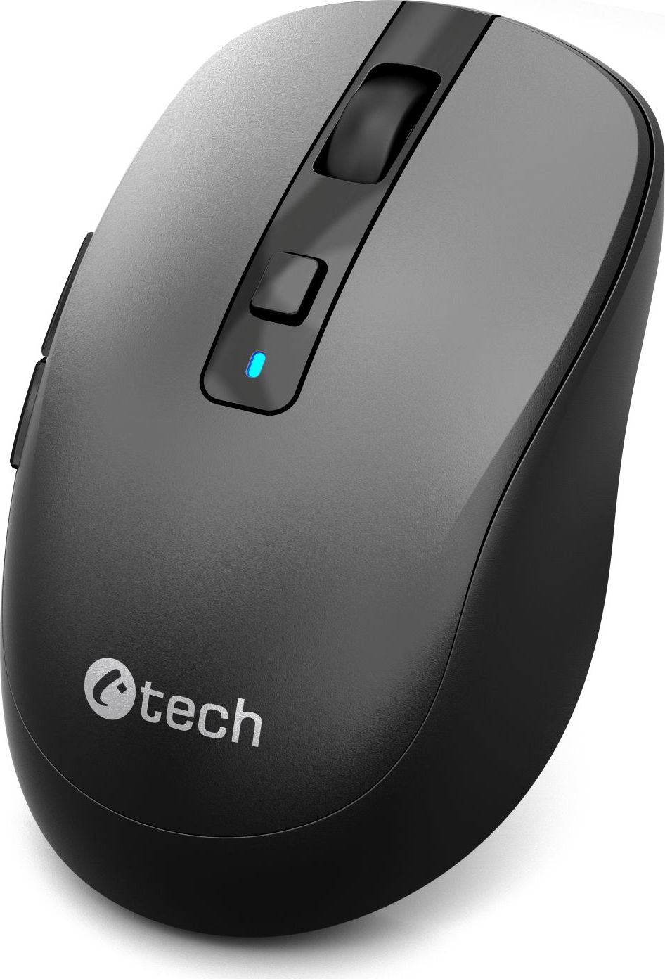 C-TECH Myš WLM-19, Bezdrátová, černá