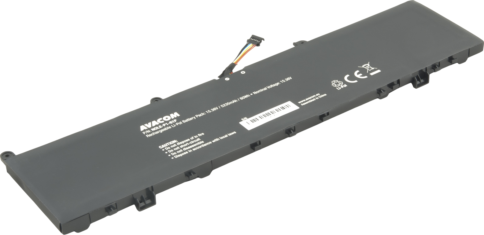 AVACOM baterie pro Lenovo ThinkPad P1 Gen.1, Gen2. Li-Pol 15,36V 5235mAh 80Wh