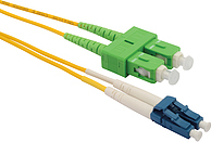 Solarix Patch kabel 9/125 LCupc/SCAPC SM OS1 1m duplex