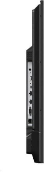 SHARP/NEC SHARP LFD 43" MultiSync E439, IPS, 3840x2160, 350nit, 1200:1, 8ms, 16/7, VGA, HDMI, LAN, RS232, USB-C