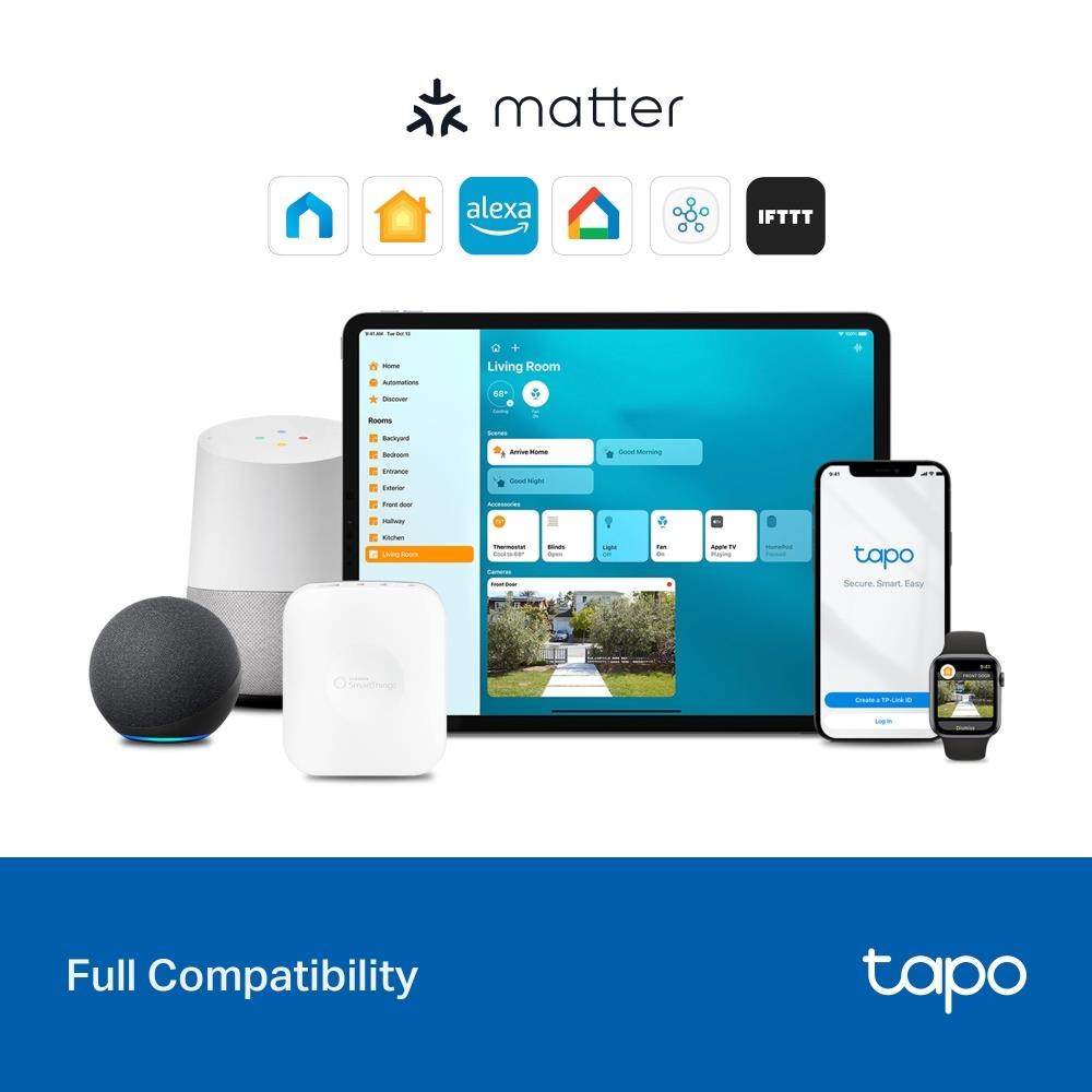 TP-Link Tapo S110E Modul chytrého spínače (WiFi, BT, Matter)