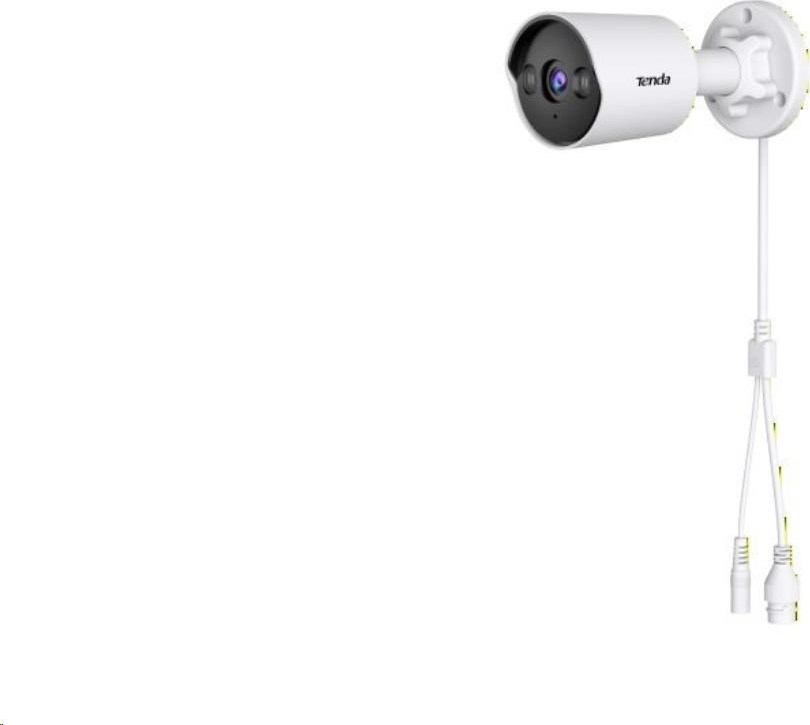 Tenda TC3B24C-PS(6mm) - venkovní PoE 4MPx Smart Full-Color kamera, Bullet