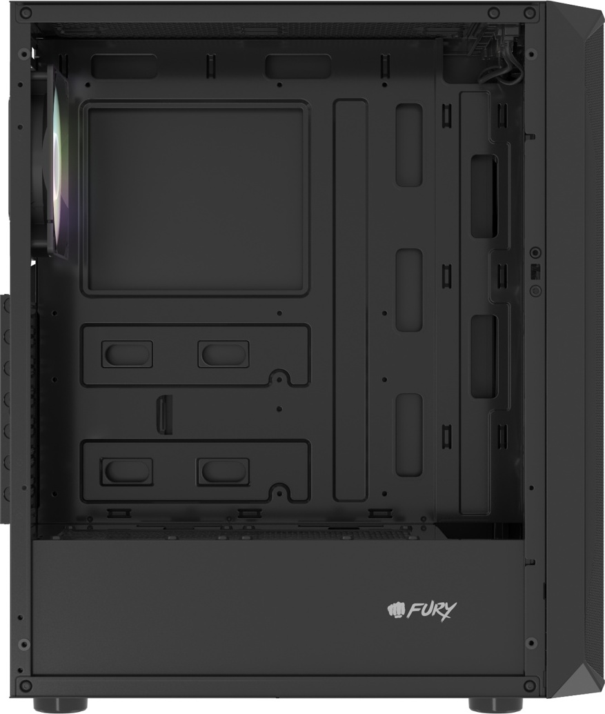 GENESIS PC skříň Fury SHOBO SH4 RGB Midi Tower, Window,