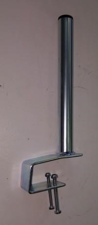 WFmetal Držák antény na parapet, galvanický zinek, výška 25cm