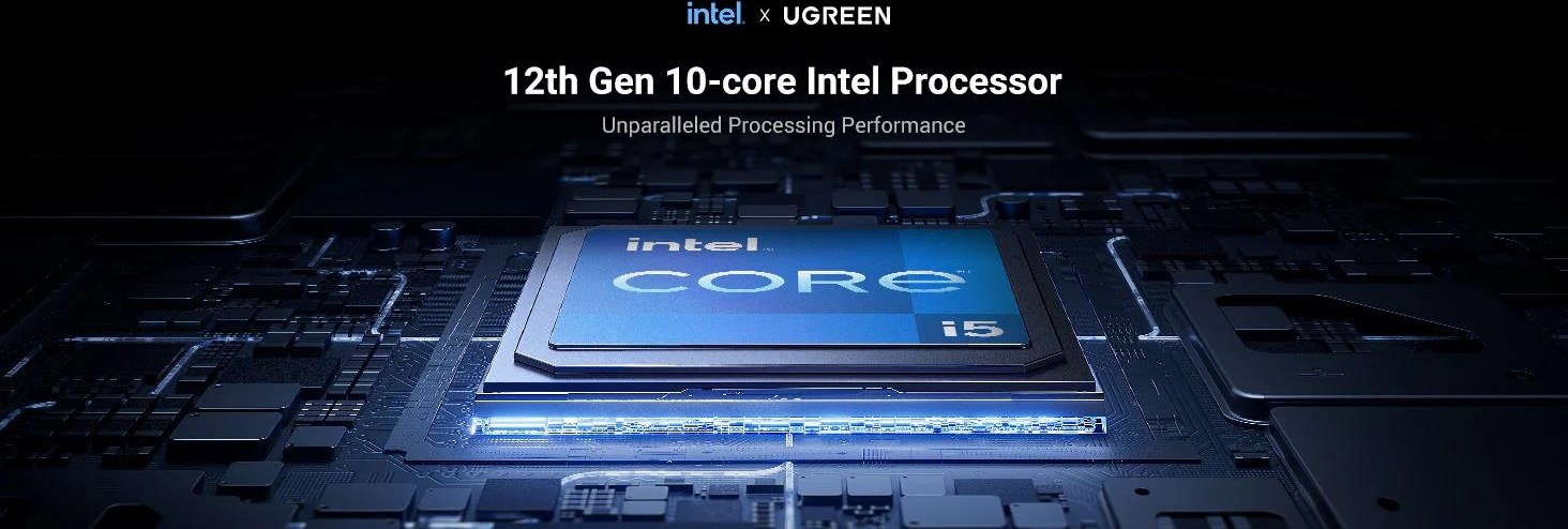 UGREEN NASync DXP8800 Plus (10C/i5-1235U/4,4GHz/8GBRAM/8xSATA/2xM.2/2x10GbE/1xPCIe/2xTB/2xUSB2.0/2xUSB3.2/HDMI/SD)