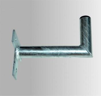 WFmetal Držák antény na zeď, tvar T mini, žárový zinek, délka 20cm