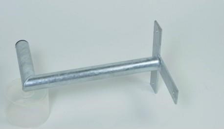 WFmetal Držák antény na zeď, tvar T, žárový zinek, délka 35cm