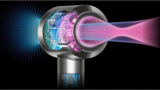DYSON Supersonic Origin HD07 fén, 1600 W, 3 rychlosti, 4 teploty, koncentrátor, stříbrná/měděná
