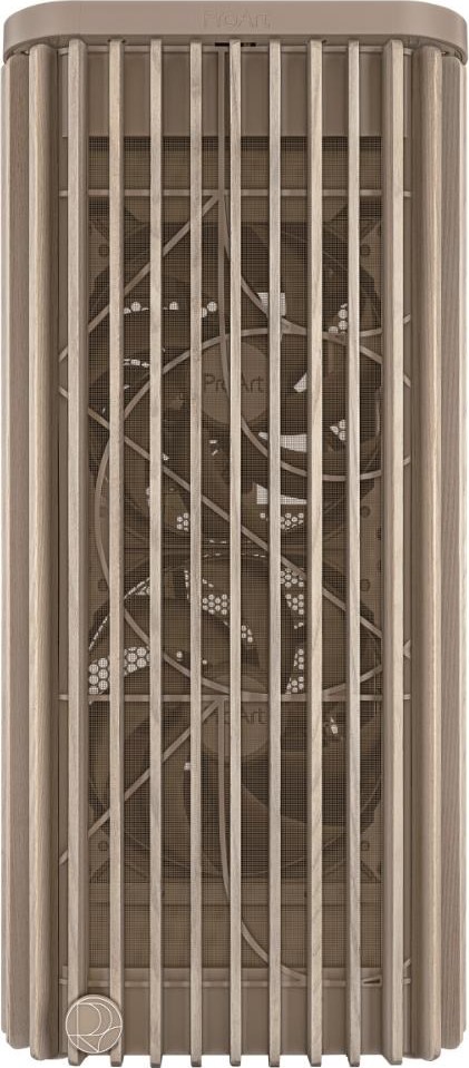 ASUS case PROART PA401 WOOD MESH PWM, ATX, 2x 160mm Fan, 1x 120mm Fan, Fan Hub, beige (béžová)