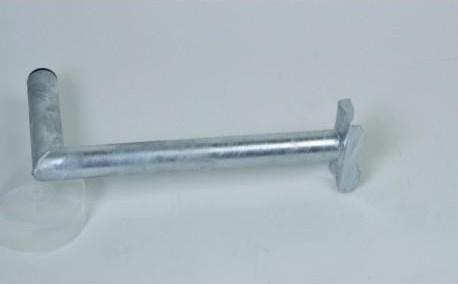 WFmetal Držák antény na stožár, žárový zinek, délka 40cm