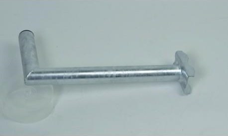 WFmetal Držák antény na balkón, žárový zinek, délka 40cm