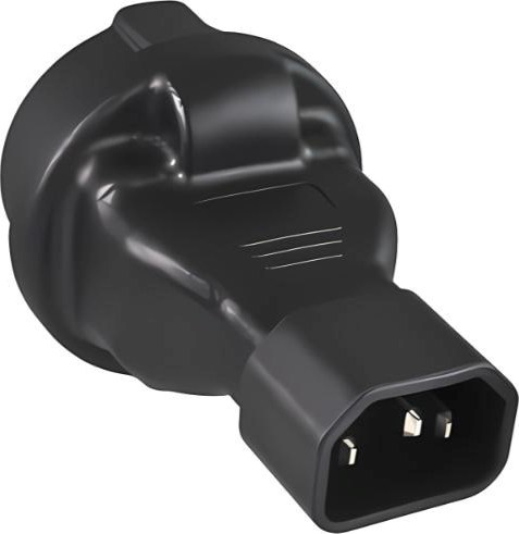 PremiumCord Adaptér IEC C14 na SCHUKO CEE 7/3 napětí 230V, 10A
