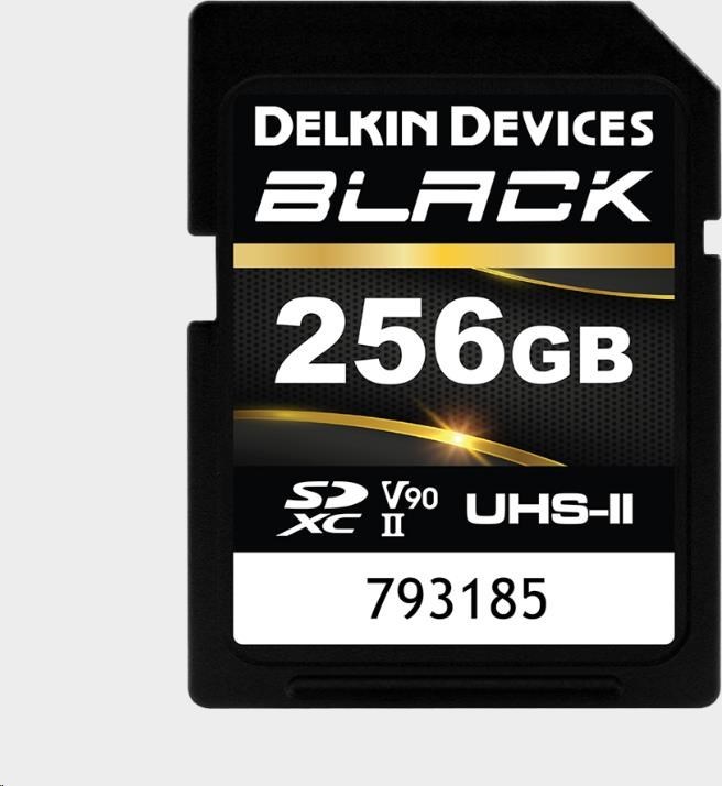 NoName Delkin SDXC BLACK Rugged UHS-II R300/W250 (V90) 256GB (new)