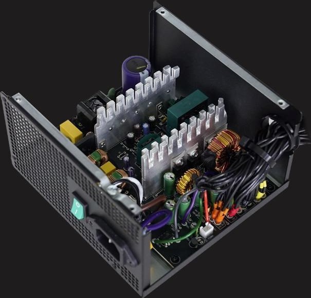 DEEPCOOL GAMERSTORM zdroj 450W PF450L, 120mm, 80+, černá