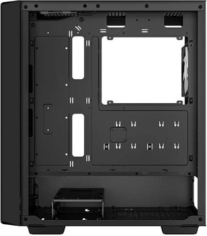 DEEPCOOL Case CC560 V2, ATX, Průhledná bočnice, 4x120mm Fan, černá
