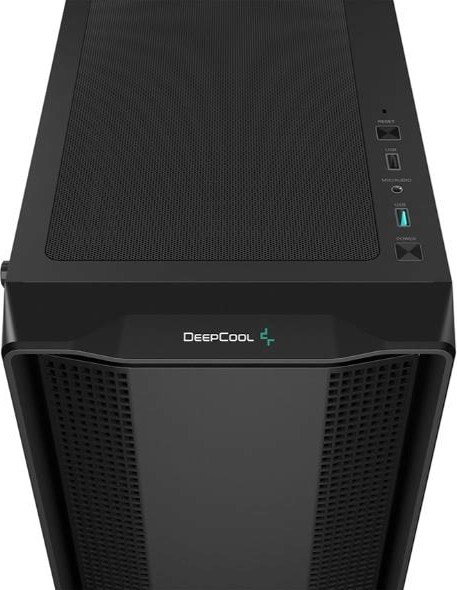 DEEPCOOL Case CC560 V2, ATX, Průhledná bočnice, 4x120mm Fan, černá