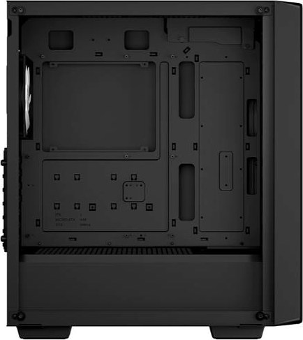 DEEPCOOL Case CC560 MESH V2, ATX, ARGB, Průhledná bočnice, 4x120mm Fan, černá