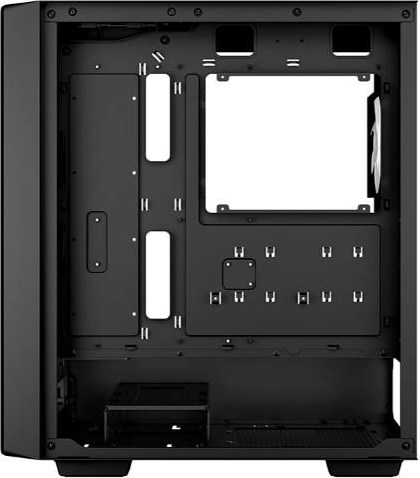 DEEPCOOL Case CC560 MESH V2, ATX, ARGB, Průhledná bočnice, 4x120mm Fan, černá