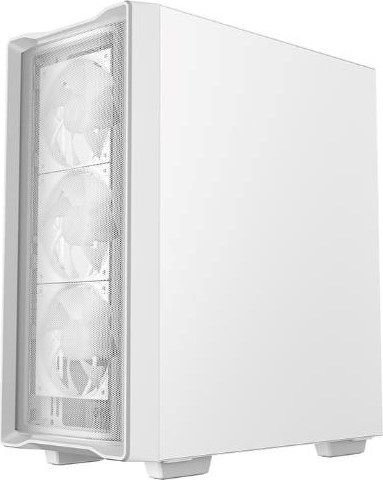 DEEPCOOL Case CG580 WH, ATX, Průhledná bočnice, bílá