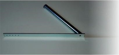 WFmetal Držák antény pod střešní tašku, galvanický zinek, výška 40cm
