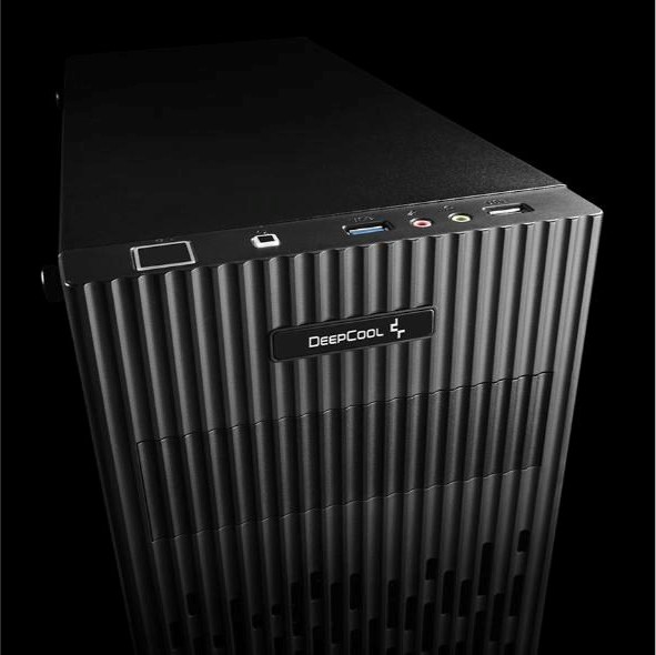 DEEPCOOL Case MATREXX 30, mATX, Průhledná bočnice, 1x120mm Fan, černá