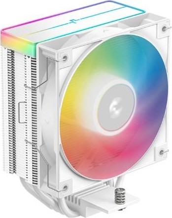 DEEPCOOL CPU Chladič AG400 WH ARGB V2, 1x120mm, LGA1851, AM5, bílá