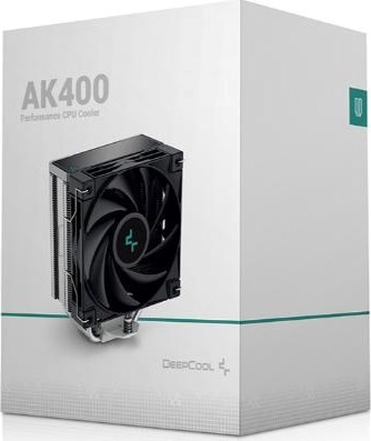 DEEPCOOL CPU Chladič AK400, 1x120mm, LGA1851, AM5, černá
