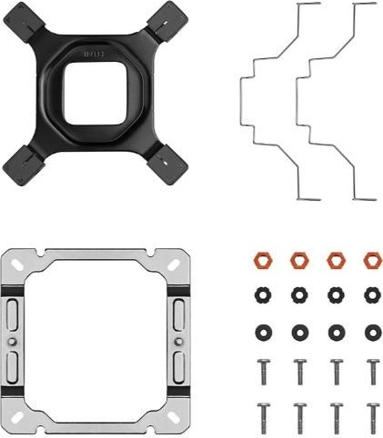 DEEPCOOL CPU Chladič AK400 WH, 1x120mm, LGA1851, AM5, bílá