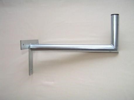WFmetal Držák antény na zeď, tvar T, galvanický zinek, délka 50cm