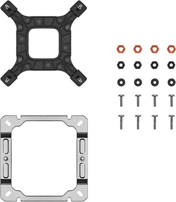DEEPCOOL CPU Chladič AK400 DIGITAL SE WH, 1x120mm, LGA1851, AM5, bílá