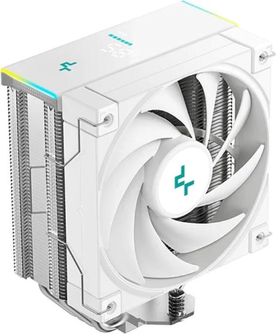 DEEPCOOL CPU Chladič AK400 DIGITAL SE WH, 1x120mm, LGA1851, AM5, bílá
