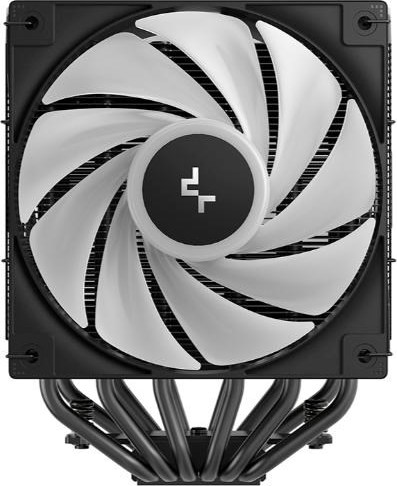 DEEPCOOL CPU Chladič AG620 BK ARGB V2, 2x120mm, LGA1851, AM5, černá