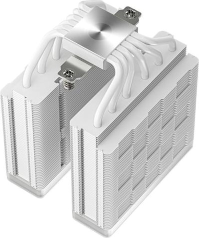 DEEPCOOL CPU Chladič AG620 WH ARGB V2, 2x120mm, LGA1851, AM5, bílá