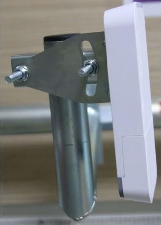 WFmetal Držák (konzola) pro MikroTik wAP jednotky, galvanický zinek