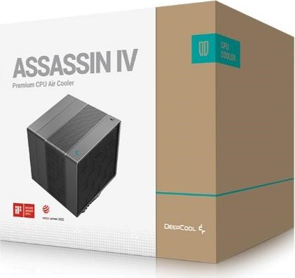 DEEPCOOL CPU Chladič ASSASSIN IV, 1x120mm, 1x140mm, LGA2066, AM5, černá