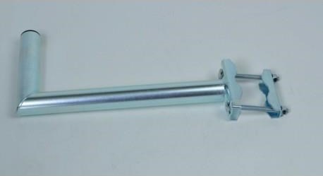 WFmetal Držák antény na balkón, galvanický zinek, délka 40cm