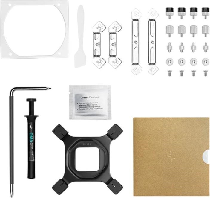 DEEPCOOL CPU Chladič ASSASSIN IV WH, 1x120mm, 1x140mm, LGA2066, AM5, bílá
