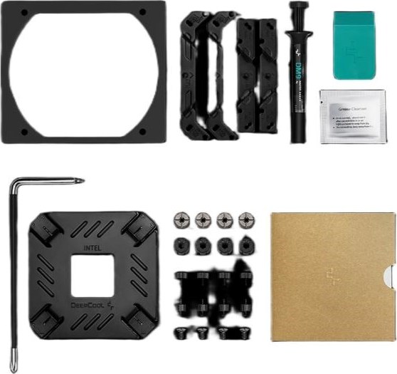 DEEPCOOL CPU Chladič ASSASSIN IV VC VISION, 1x120mm, 1x140mm, LGA2066, AM5, černá