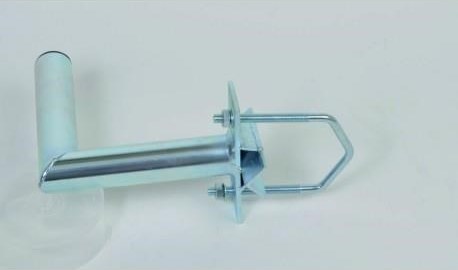 WFmetal Držák antény na stožár s vinklem, galvanický zinek, délka 20cm