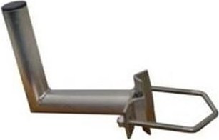 WFmetal Držák antény na stožár s vinklem, galvanický zinek, délka 20cm