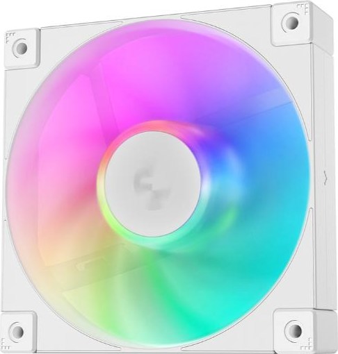 DEEPCOOL Ventilátor FD12 ARGB WH 3v1, 3x120mm, ARGB, bílá