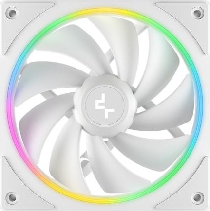 DEEPCOOL Ventilátor FL12 SE WH 3v1, 3x 120mm, ARGB, bílá
