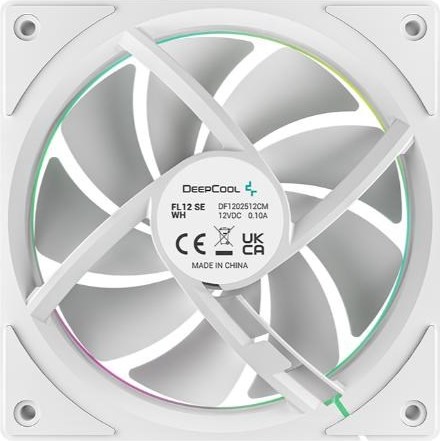 DEEPCOOL Ventilátor FL12 SE WH 3v1, 3x 120mm, ARGB, bílá
