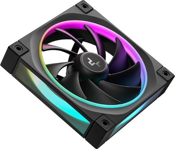 DEEPCOOL Ventilátor FL12 3v1, 3x120mm, ARGB, černá